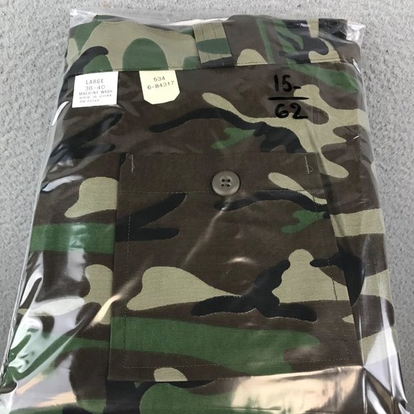 Vintage Green army Camo Tactical Cargo pant size L - Picture 7 of 7